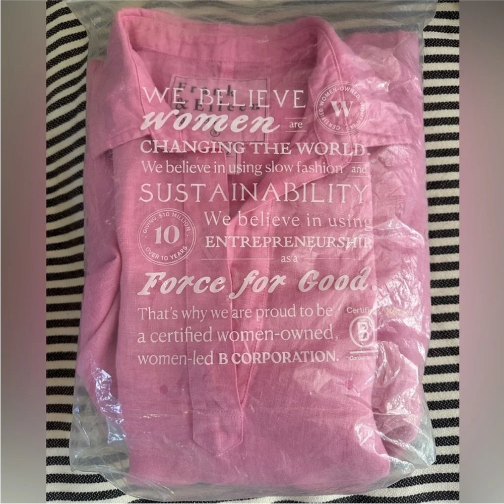 Frank & Eileen Daphne Sleeveless Popover Dress Sz XS NWT - Picture 8 of 11